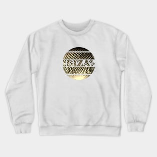 Ibiza logo in gold Crewneck Sweatshirt